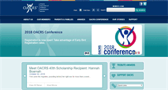 Desktop Screenshot of oacrs.com